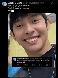 Enca screenwriter Ms. Suzette Doctolero fangirling over SB19!!! 😍😍😍😍😍  Ang kyoooot mo po, Maem!!! 😆🤘🏼