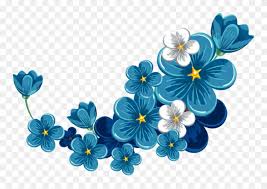 Discover free hd blue flower png images. Floral Blue Frame Png File Blue Flowers Png Transparent Clipart Full Size Clipart 5672679 Pinclipart
