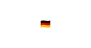 A country with a sad history, the flag of which can brag about the most powerful ⚽ football teams now. Flag Germany Emoji
