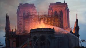 While the iconic spire collapsed due to the fire, the cathedral's twin towers are reportedly safe, french. Notre Dame Cathedral Fire Nearly 1 Billion Pledged For Restoration