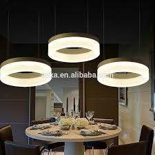 The dining room lamps should be hung at a height between 30 and one 40 inches above the table in order to avoid excess heat, glare, or shadows on diners or food. Creative Personality Chandeliers Lamps Three Head Modern Led Pendant Light For Dining Room Buy Creative Chandeliers Modern Led Pendant Light Dining Room Lamp Product On Alibaba Com