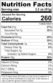 hanzlians sausage nutrition facts