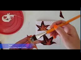 These handmade greeting cards are simple and quick to create. Making A Greeting Cards With Pressed Leaves Youtube