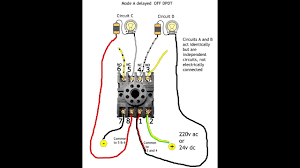 Single cycle when the trigger is applied Ah3 Timer Relay Instructions And Tutorial In English Youtube