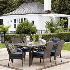 071053476000 Grand Resort Summerfield 7 Pc Dining Set Denim Limit Patio Dining Set Patio Outdoor Furniture Sets
