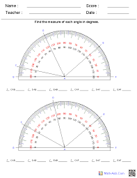 Measurement Worksheets Dynamically Created Measurement Worksheets Measurement Worksheets Angles Worksheet Geometry Worksheets