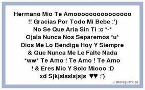 Te amo hermano - Una De nuestra Dedicatoria | Facebook