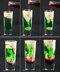 Zombie Brain Hemorrhage 18 Halloween Cocktails To Terrify Your Party Up Halloween Drinks Halloween Cocktails Shot Recipes