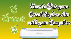 This software will repair common computer errors, protect you from file loss, malware, hardware failure if you've found yourself wondering why is my computer not finding my cricut you came to the right place. Pairing The Cricut Explore Air To Your Computer Through Wireless Connection Youtube