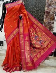 Grab the vibrant colours of paithani in your collection wiith 20% discount. Handwoven Paithani Maharani Pure Silk Sarees With Blouse Indian Saree Blouses Designs Indian Fashion Saree Silk Sarees