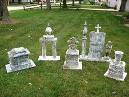 Static Tombstones I Made Halloween Tombstones Halloween Yard Halloween Graveyard
