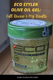 For wash and goes most people apply it to their freshly washed hair. Eco Styler Olive Oil Gel Full Review My Results Curly Girl Life