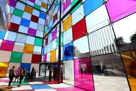 L Exposition Daniel Buren Au Musee D Art Moderne De Strasbourg Le 12 Juin 2014 Art Moderne Musee D Art Art