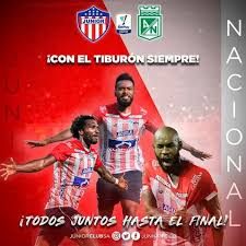 A los 8 minutos, jarlan barrera se encargó de darle el primer grito de gol de atlético nacional vs. Vgjfmxecbjp Dm