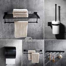 Shop for bathroom hardware sets at walmart.com. 5 Piece Oil Rubbed Bronze Black Bathroom Hardware Set