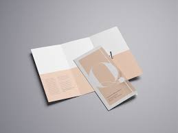 Advanced A4 Trifold Brochure Mockup Brochure Mockup Free Trifold Brochure Brochure Mockup Psd Free
