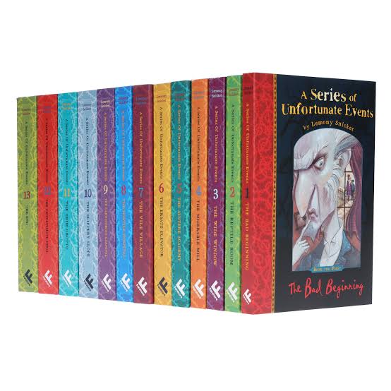 A Series of Unfortunate Events By Lemony Snicket 13 Books Collection Set -  Ages 9-14 - Paperback