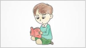 Thus, your reading material should be a short story. How To Draw A Boy Sitting And Reading A Book Step By Step Youtube