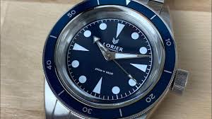 The neptune, the debut model of newcomer micro brand lorier watches (pronounced loryé) offers a lot of what we love about the vintage classic divers while holding its own identity. Lorier Neptune Amazing Value Option 38 5mm Youtube