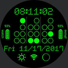 Image result for binary clock