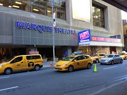 Please allow extra time when arriving by car, and consider using public transportation. Marquis Theatre Wikipedia