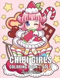 Chibi girls anime coloring pages set 5 / downloadable coloring pages / printable coloring pages for kids / digital coloring book pinkpixieprint $ 3.50. Chibi Girls Coloring Book Vol 3 For Kids Gorgeous Cute Anime Girls Set In Fun Fantasy Manga Scenes Amber April 9798611131466 Amazon Com Books