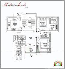 Two storey house floor plan and elevations house floor plans from two floor house plans and elevation. 1000 Square Feet 2 Bed House Plan And Elevation Architecture Kerala One Bedroom House Plans Bedroom House Plans Small Modern House Plans