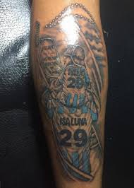 Tatuajes de padre e hijo futbol. El Delantero Isa Luna Estrena Tatuaje En Homenaje A Su Hijo Felipe La Gaceta Tucuman