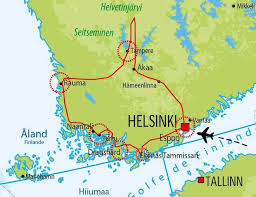 This page is in finnish. Entre Culture Et Nature Dans Le Sud Finlandais 66 Nord