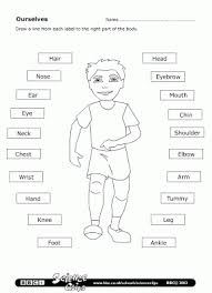 Look at the list below and write the names of the body parts vocabulary in the correct boxes. Parts Of The Body Worksheet Learningenglish Esl Latihan Pendidikan Kelas Tk
