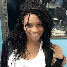 Micro braids hairstyles wavy can make your hair look beautiful and sexy at the same time. 40 Ideas Of Micro Braids Invisible Braids And Micro Twists