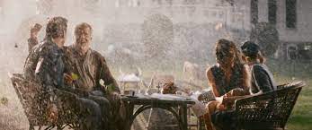 Hodedah kitchen island with spice rack, towel rack & drawer, white with beech top. Head Full Of Honey 2018 Imdb