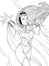 X men coloring pages for kids. Storm Commission By Jamiefayx On Deviantart Coloring Pages Marvel Coloring Superhero Coloring Pages