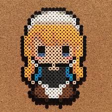 Epingle Sur Hama Cendrillon Perler Beads