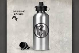 Stainless Steel Bottle Mockup Angles Bottle Templates Object Bottle Mockup Stainless Steel Bottle Bottle