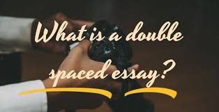 See, my teachers require all essays to be double space, so we just increase the size of the punctuation marks by 2pt. What Is A Double Spaced Essay Best Essay Services Com