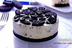 Gateau Au Fromage Et Oreo Sans Cuisson Gateau Oreo Sans Cuisson Recette Cheesecake Oreo Dessert Oreo Facile