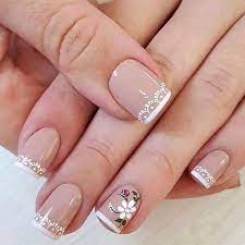 .uñas sencillas, uñas, uñas de acrílico, pegamento en el clavo, clavo falso, perla, uñas verano, clavo japon, clavo 3d, de forma ovalada, (forma de almendra) perlas, cuentas de metal micro. Unass Nailsselfie Selfie Decoracion Sencillas Manicure Manos Delicada Hermosas Arte Artistas Man Disenos De Unas Flores Unas Decoradas Unas Pintadas De Encaje