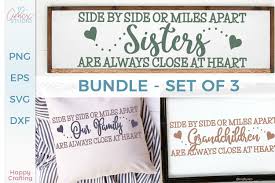 Download Side By Side Family Quote Svg Svg By Amcx Studio 3D SVG Files Ideas | SVG, Paper Crafts, SVG File