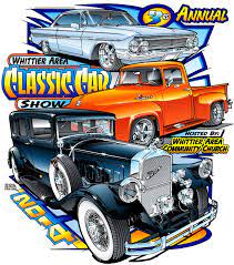 Whittier Area Classic Car Show Www Whittierareaclassiccarshow Com Classic Car Show Vintage Music Posters Car Drawings