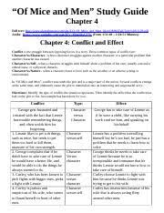 This guide highlights some of the most salient aspects of the text before you begin teaching. Of Mice And Men Study Guide Chapter 4 Activity And Questions Docx U201cof Mice And Men U201d Study Guide Chapter 4 Full Text Course Hero