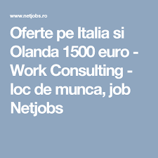Maybe you would like to learn more about one of these? AdaugÄƒ Pin Pe Oferte De Munca