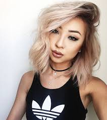 Scroll through your instagram feed any given day, and you will surely see pictures of asian style influencers showing off their dyed, bleached hair. 21 Short Blonde Asian Hair Blonde Hairstyles 2020
