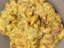 On a baking tray, spoon. Pin By Rachel Brubaker On Yummy Dinner Ideas Cheese Stuffed Shells Velveeta Shells And Cheese Ground Beef Recipes