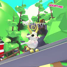 It focuses on adopting and caring for a variety of virtual pets through hatching eggs. Adopt Me On Twitter Who Guessed It Right Goldhorn Is The New Friend Coming To The Mythic Egg