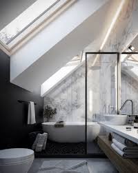 Comment aménager sa salle de bain sous pente ? Salle De Bain Sous Pente 5 Idees De Realisations Bien Concues Mesdepanneurs Fr