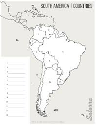 03 Printable South America Countries Map Quiz Pdf South America Map Map Quiz South America