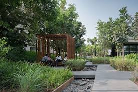 Shma Lupin Research Park Pune India 2017 Sustainable Landscaping Landscape Design Park Landscape