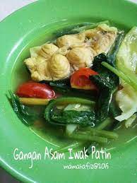 Gangan Asam Iwak Patin Sayuran
