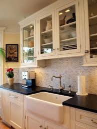 Options For A Kitchen Design With No Window Over The Sink Victoria Elizabeth Barnes Kitchen Sink Decor Kitchen Without Window Kitchen Cabinets Over Sink
